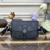 Replica Louis Vuitton Nano Diane Satchel Black