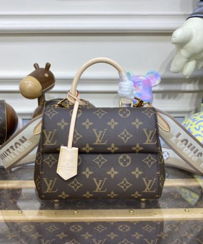 Replica Louis Vuitton Cluny Mini Brown - 1:1 premium replica handbag