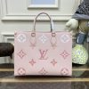 Replica LV Onthego Pink - top-grade luxury bag dupe