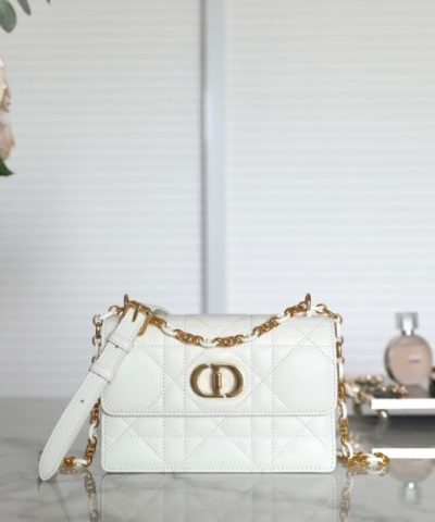 Replica Dior Miss Caro White - top-grade luxury bag dupe