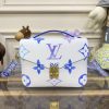 Replica Louis Vuitton Pochette Metis Blue - high-quality designer bag dupe
