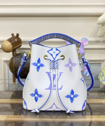 Replica Louis Vuitton Neonoe Bb White – Blue