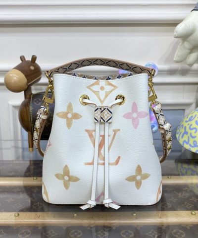 Replica Louis Vuitton Neonoe Bb White Apricot