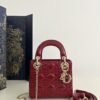 Replica Lady Dior Mini Red Patent