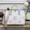 Replica Louis Vuitton Speedy Bandouliere 25 Apricot
