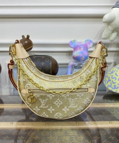 Replica Louis Vuitton Loop Golden Canvas