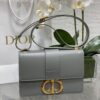 Replica Dior 30 Montaigne Grey - 1:1 premium replica handbag