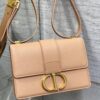Replica Dior 30 Montaigne Apricot - top-grade luxury bag dupe