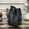Replica Louis Vuitton Noe Bucket Black MM