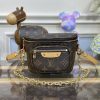 Replica Louis Vuitton Bumbag Mini Brown - 1:1 premium replica handbag