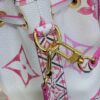 Replica Louis Vuitton Nano Noe White Pink - high-quality designer bag dupe