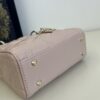 Replica Lady Dior Mini Pale Pink - affordable luxury replica bag