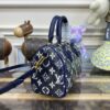 Replica Louis Vuitton Speedy Bandouliere Blue Denim