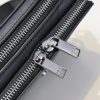 Replica Dior Zipped Pouch Diamond Black