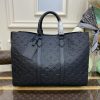 Replica Louis Vuitton Sac Plat 24H Large Black - 1:1 premium replica handbag