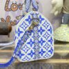 Replica Louis Vuitton Speedy Bandouliere 25 Blue