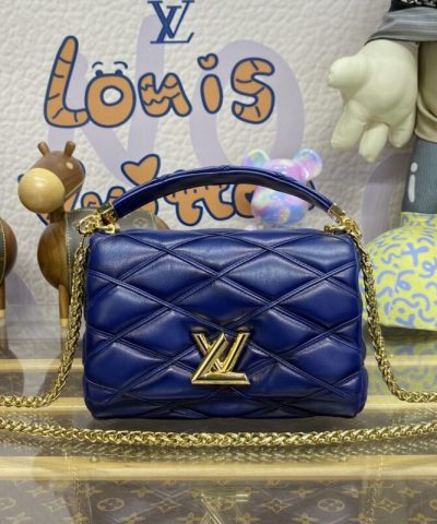 Replica Louis Vuitton Go – 14 Blue - high-quality designer bag dupe