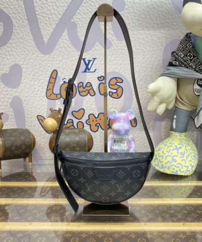 Replica Louis Vuitton Moon Crossbody Black