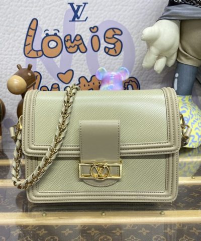 Replica Louis Vuitton Dauphine Mini Beige - high-quality designer bag dupe