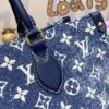 Replica LV Onthego Blue Denim - premium superclone handbag