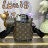 Replica Louis Vuitton Nano Christopher Backpack Brown