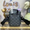 Replica Louis Vuitton Nano Christopher Backpack Black
