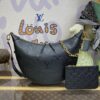 Replica Louis Vuitton Loop Hobo Black - affordable luxury replica bag