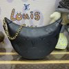 Replica Louis Vuitton Loop Hobo Black - premium superclone handbag