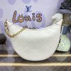 Replica Louis Vuitton Loop Hobo White - high-end replica designer purse