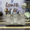 Replica LV Onthego East West Beige - high-quality designer bag dupe