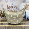 Replica Louis Vuitton Loop Hobo Beige