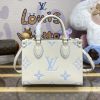 Replica LV Onthego PM Light Blue