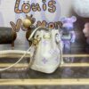Replica Louis Vuitton Nano Noe White Purple