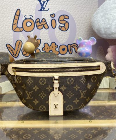 Replica Louis Vuitton Bumbag Waist Brown - 1:1 premium replica handbag