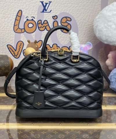 Replica Louis Vuitton Alma PM Black