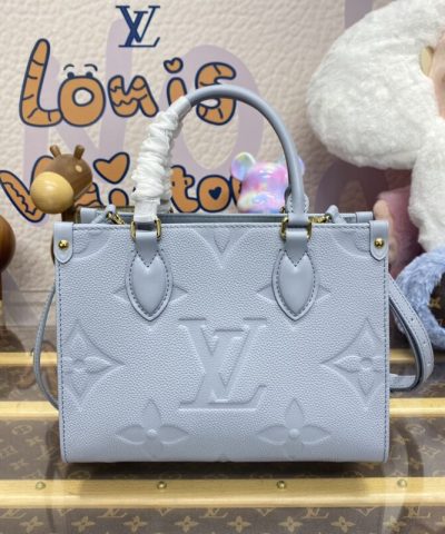Replica LV Onthego PM Sky Blue