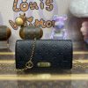 Replica Louis Vuitton Wallet On Chain Lily Black - 1:1 premium replica handbag