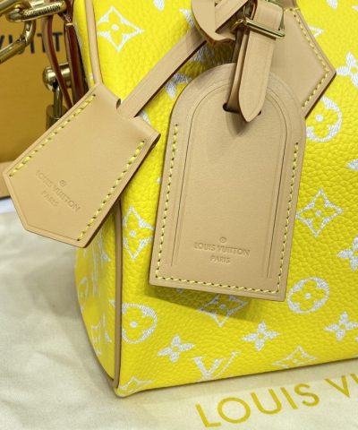 Replica Louis Vuitton Speedy P9 Bandouliere 25 Yellow - designer handbag clone