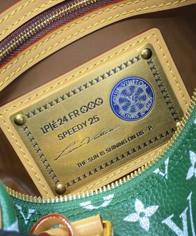 Replica Louis Vuitton Speedy P9 Bandouliere 25 Green - designer handbag clone