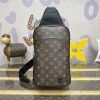 Replica Louis Vuitton Avenue Slingbag Brown