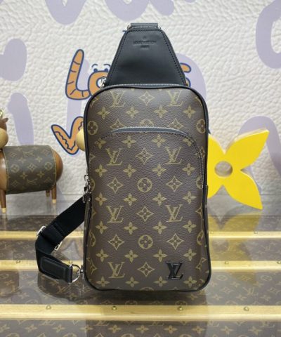 Replica Louis Vuitton Avenue Slingbag Brown