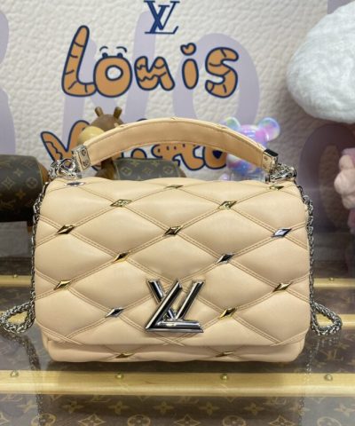 Replica Louis Vuitton Go – 14 Apricot - 1:1 premium replica handbag