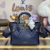 Replica Louis Vuitton On My Side PM Dark Blue