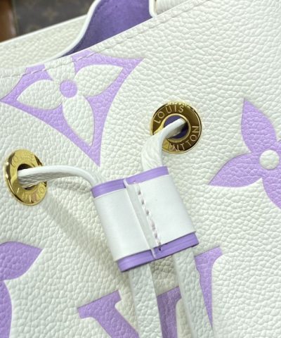 Replica Louis Vuitton Neonoe Bb Bag White – Purple