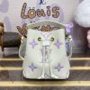 Replica Louis Vuitton Neonoe Bb Bag White – Purple