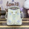 Replica Louis Vuitton Neonoe Bb White Sky Blue - designer handbag clone