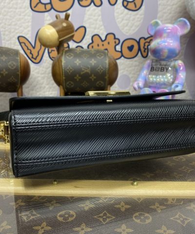 Replica Louis Vuitton Twist West Pochette Black - 1:1 premium replica handbag