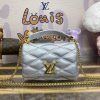 Replica Louis Vuitton Go – 14 Silver - 1:1 premium replica handbag