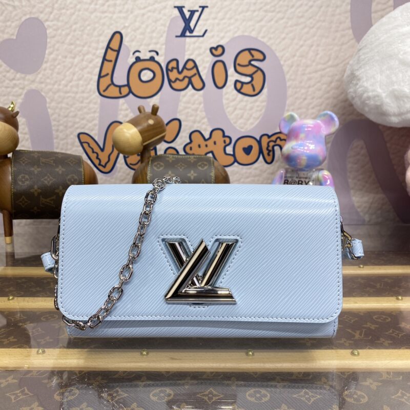 Replica Louis Vuitton Twist West Pochette Blue