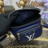 Replica Louis Vuitton Bumbag Mini Blue - designer handbag clone